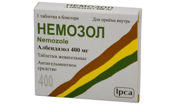 Немозол - антигельминтный (противогельминтный) препарат 