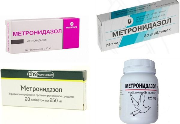 Таблетки метронидазола разных производителей