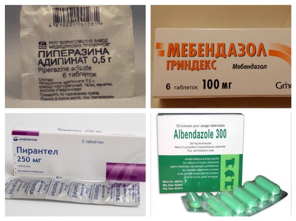 Препараты для терапии нематодозов, в частности, энтеробиоза