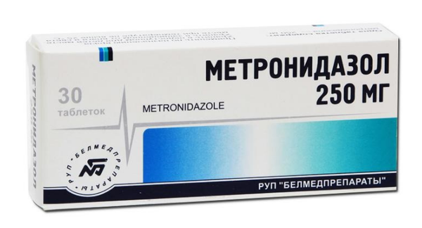 Метронидазол - это одно из производных препаратов нитроимидазола